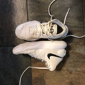 White, Nike, Basketball shoes
